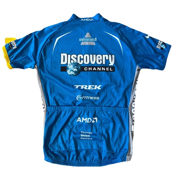 NWT Nike‎ Trek Large Pro Cycling Team Jersey Discovery Channel 2006 - Picture 8 of 9